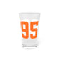 06795 Watertown Connecticut Zip Code Pint Glass, 16oz