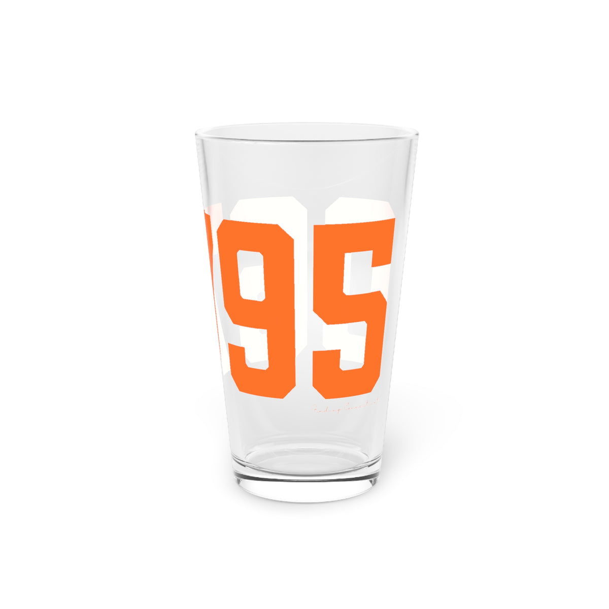 06795 Watertown Connecticut Zip Code Pint Glass, 16oz