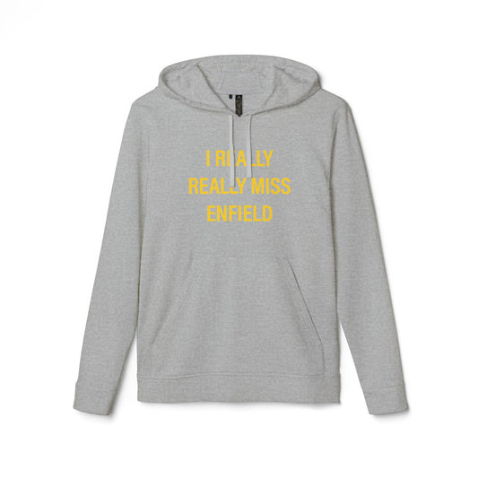 I Really Really Miss Enfield adidas Unisex Fleece Hoodie