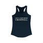 Just a kid from Cromwell Women's Ideal Racerback Tank Top