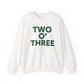 Two O’ Three Unisex Heavy Blend™ Crewneck Sweatshirt Lucky Green – St. Patrick’s Day