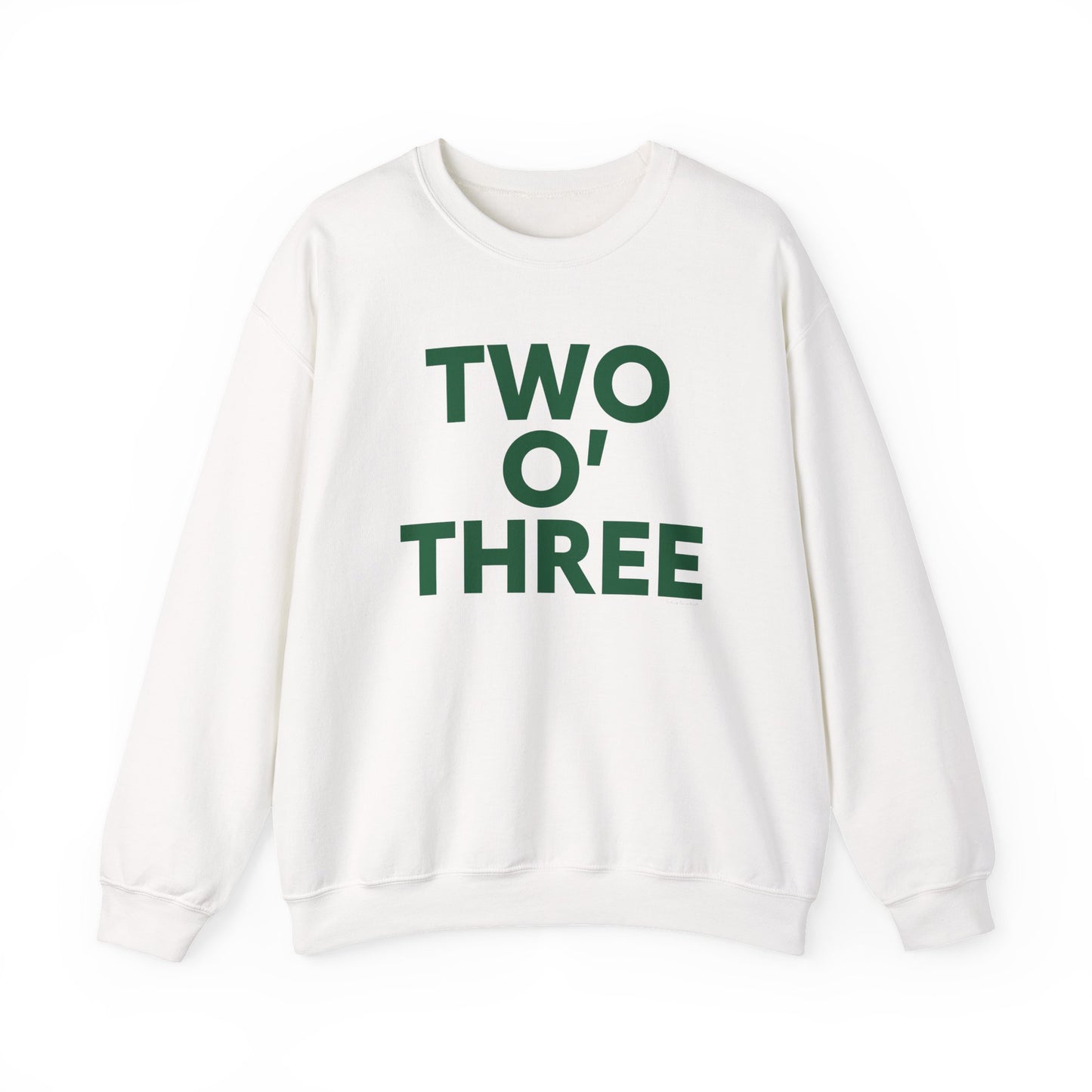 Two O’ Three Unisex Heavy Blend™ Crewneck Sweatshirt Lucky Green – St. Patrick’s Day