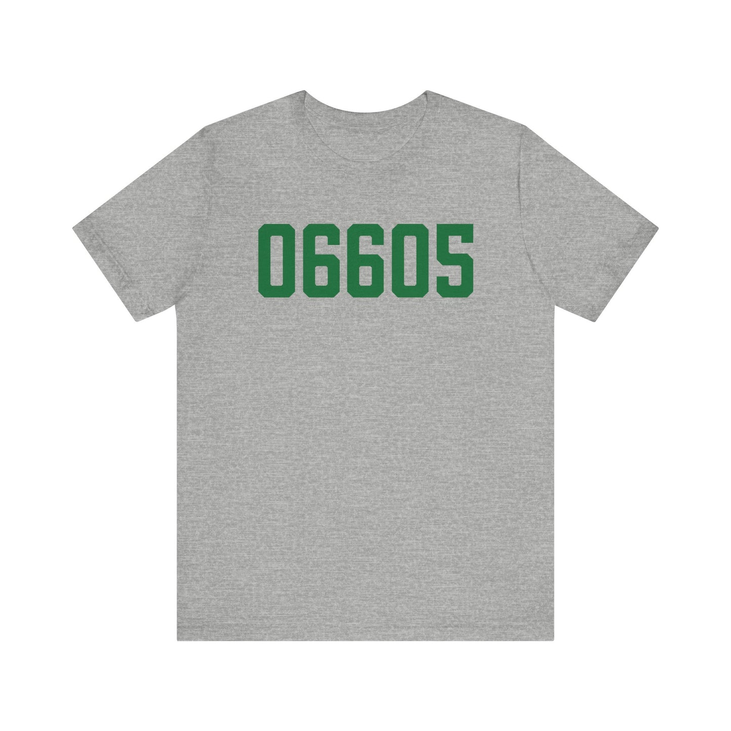 06605 Bridgeport Connecticut Zip Code Unisex Jersey Short Sleeve T-Shirt