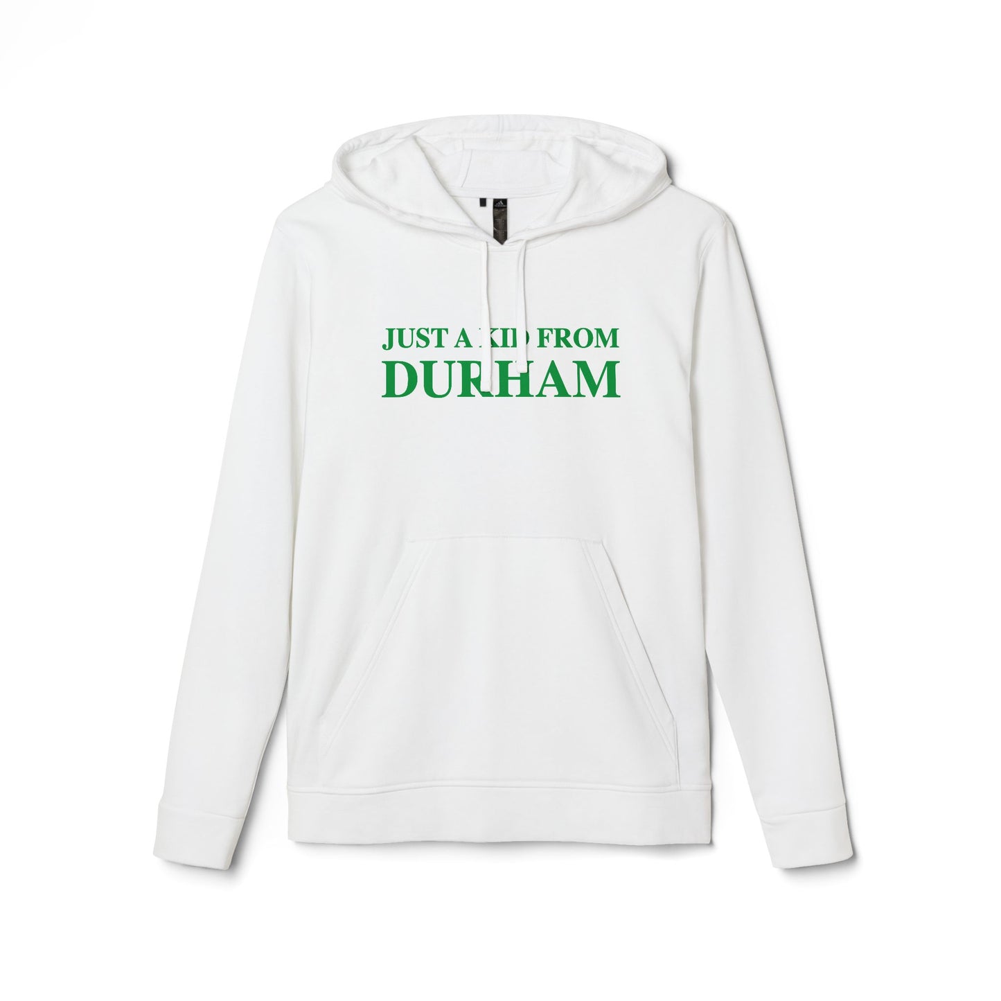 Just a kid from Durham adidas® Unisex Fleece Hoodie