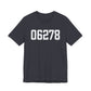 06278 Ashford CT Zip CodeUnisex Jersey Short Sleeve T-Shirt
