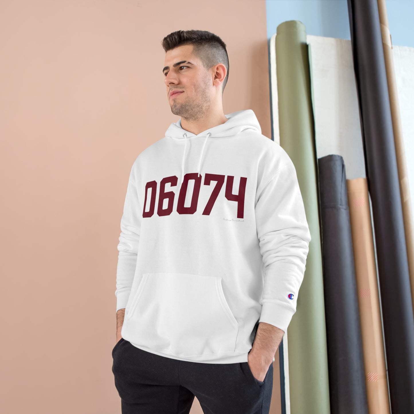 06074 - South Windsor Connecticut Zip Code Champion Hoodie