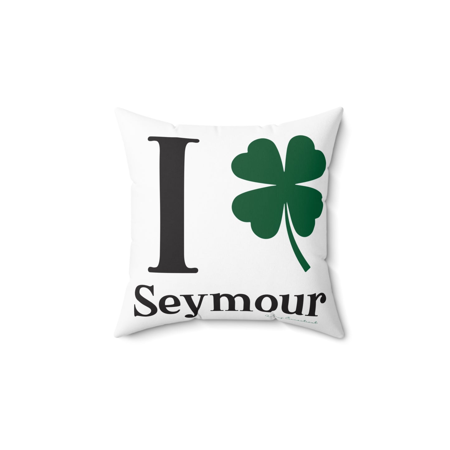 I Clover Seymour Spun Polyester Square Pillow