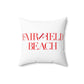 41 Tilt Fairfield Beach Spun Polyester Square Pillow