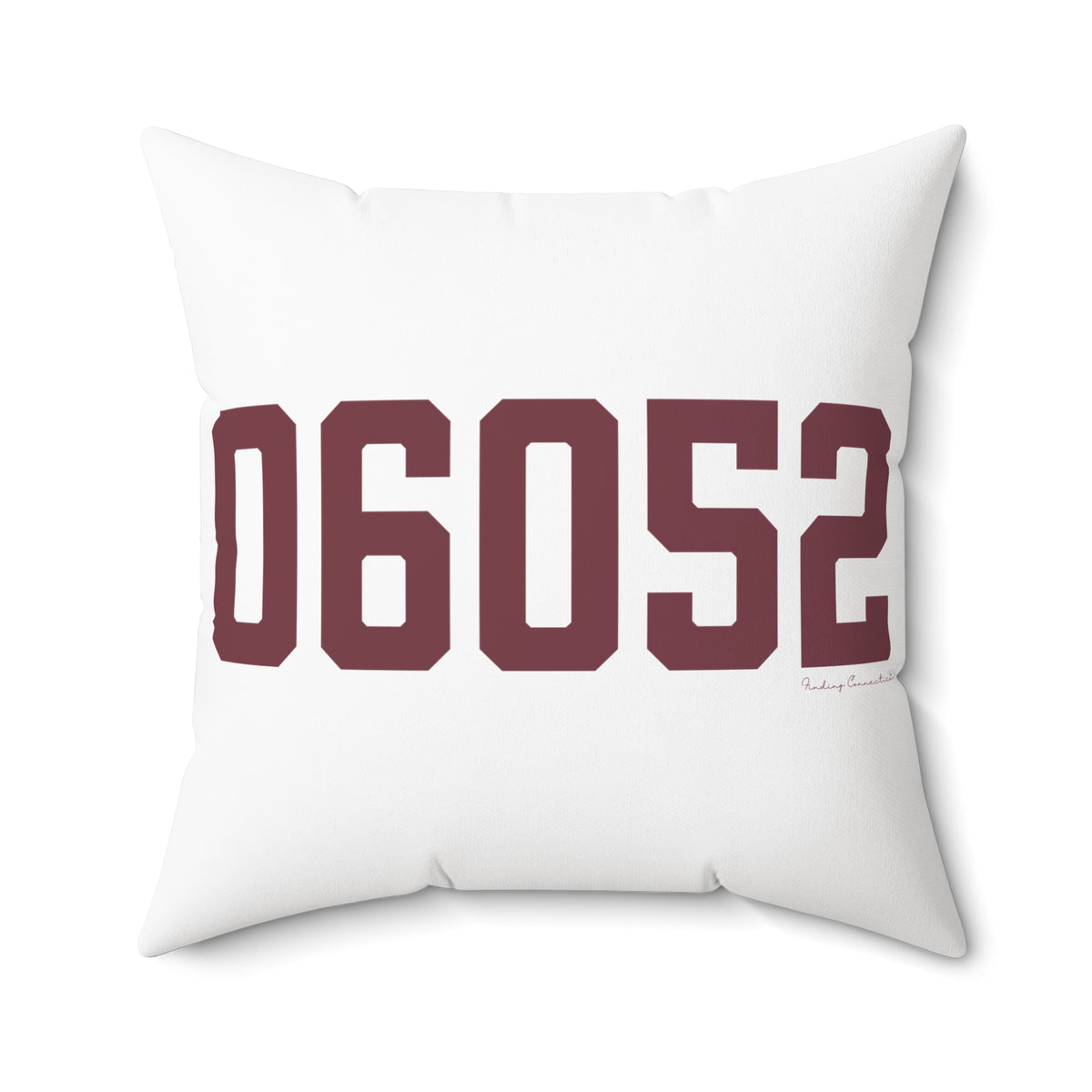 06052 New Britain Connecticut Zip Code Polyester Square Pillow