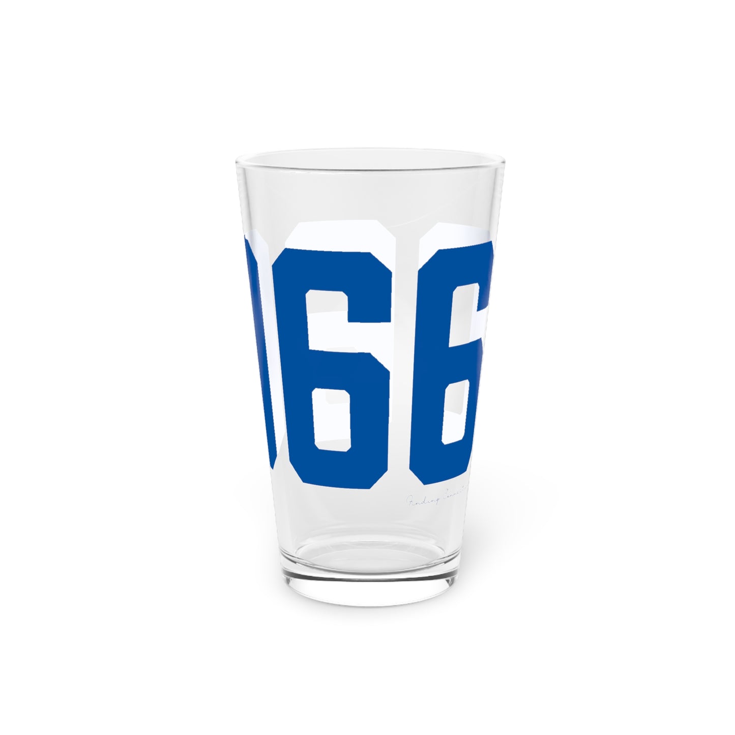 06066 Vernon Connecticut Zip Code Pint Glass, 16oz