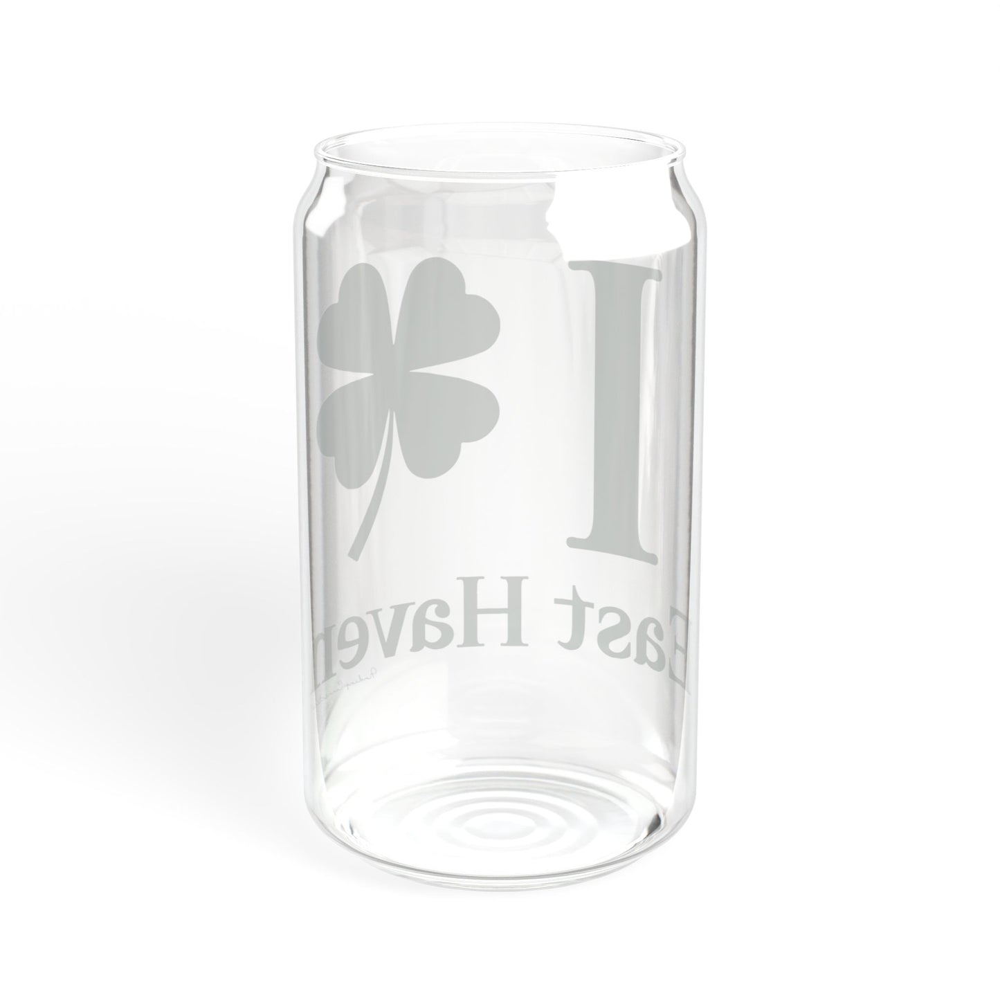 I Clover East Haven Sipper Glass, 16oz