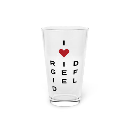 Ridgefield Vision Pint Glass, 16oz