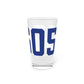 06605 Bridgeport Connecticut Zip Code Pint Glass, 16oz