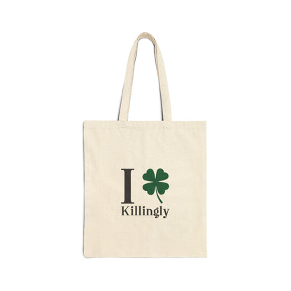 I Clover Killingly Cotton Canvas Tote Bag