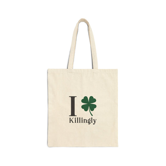 I Clover Killingly Cotton Canvas Tote Bag