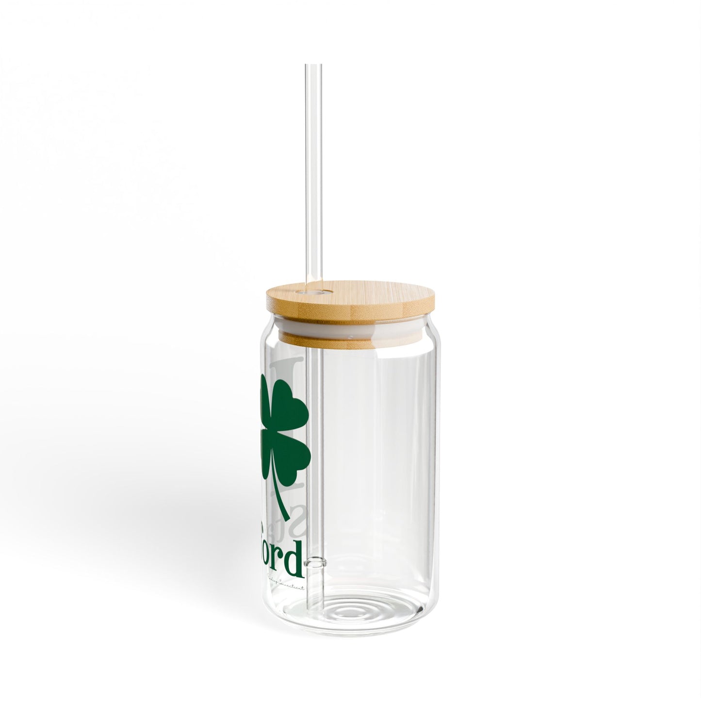 I Clover Stafford Sipper Glass, 16oz