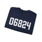 06824 Fairfield CT Zip Code Unisex Heavy Blend™ Crewneck Sweatshirt