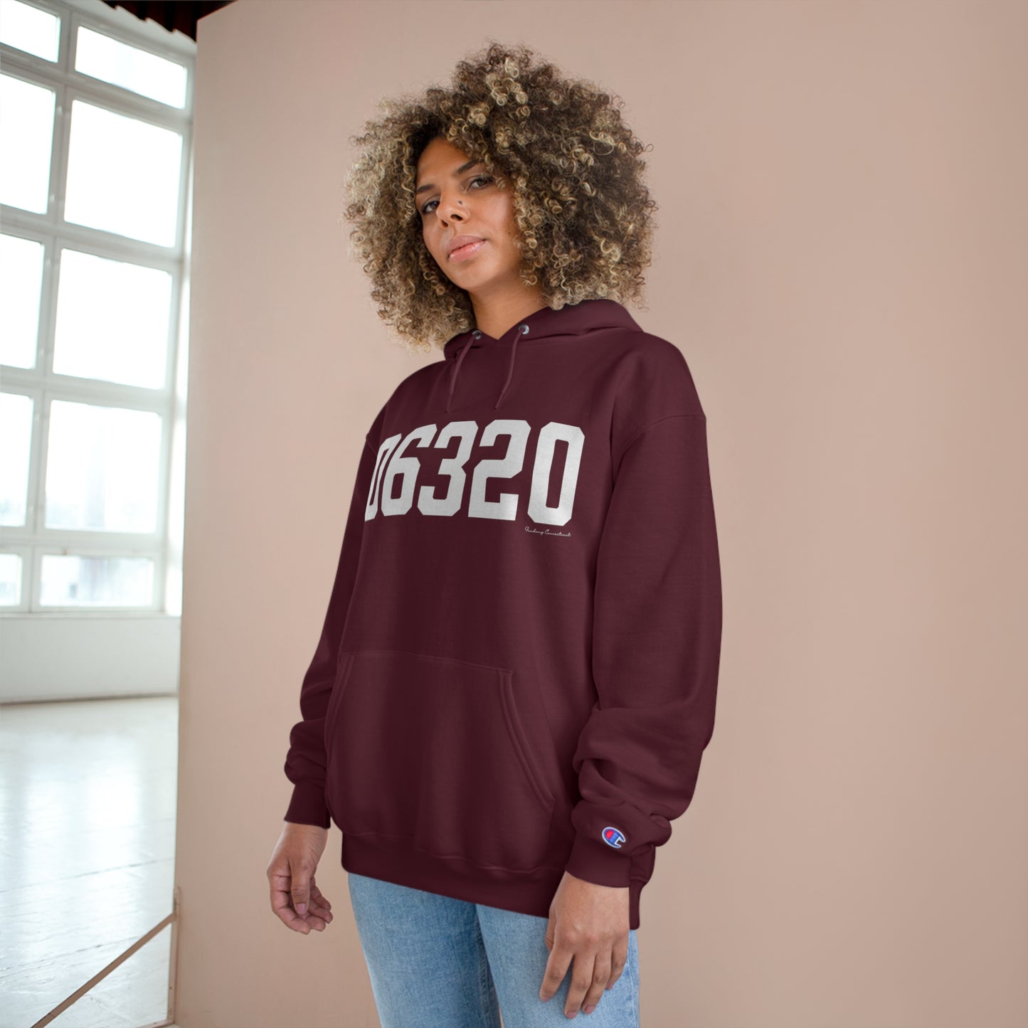 06320 - New London Connecticut Zip Code Champion Hoodie