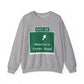 Vintage WCP Exit 55 Sign Unisex Heavy Blend™ Crewneck Sweatshirt