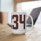 06234 Brooklyn Connecticut Zip Code Mug 15oz