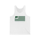 New Britain Connecticut St Patrick’s Day Flag Unisex Jersey Tank Top