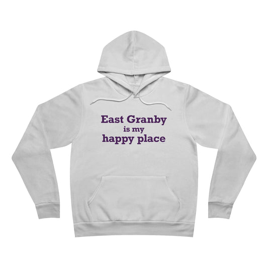 East Granby is My Happy Place Unisex Sponge Fleece Pullover Hoodie