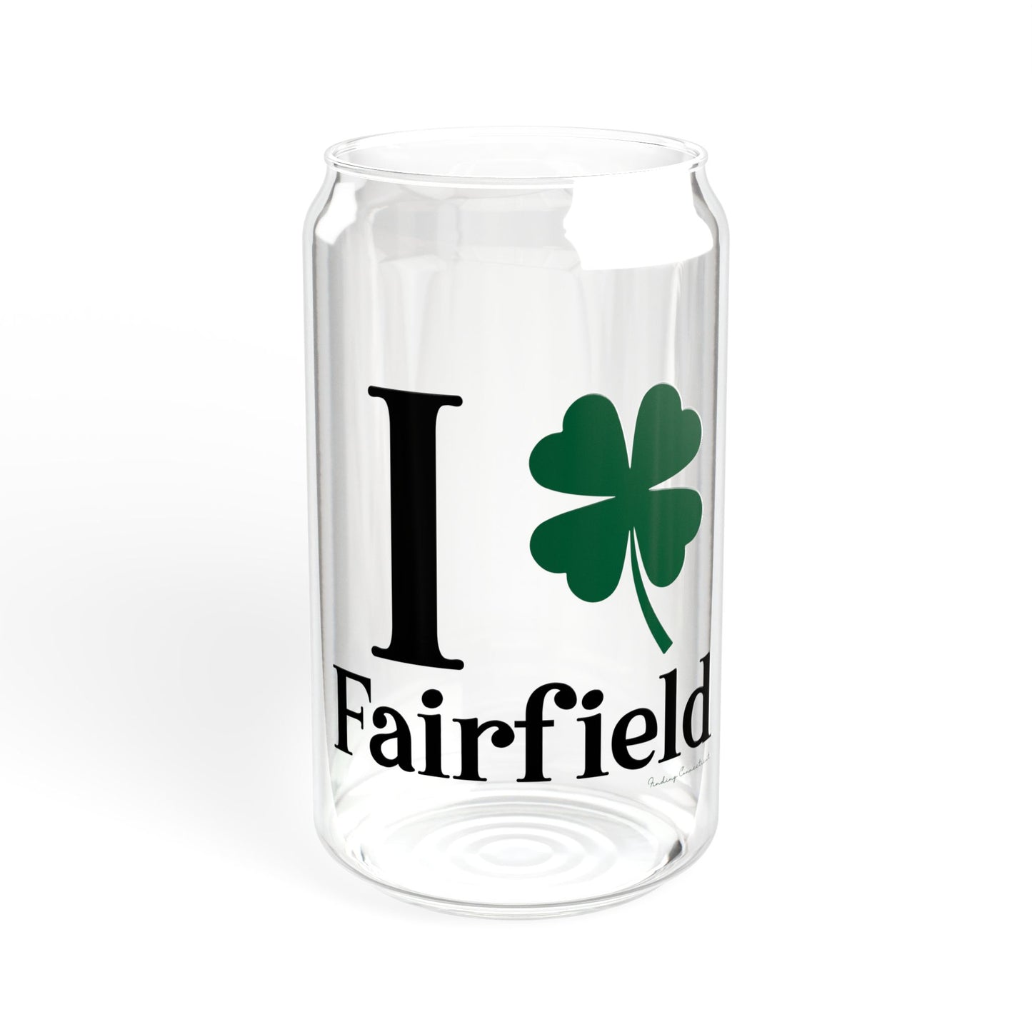 I Clover Fairfield Sipper Glass, 16oz