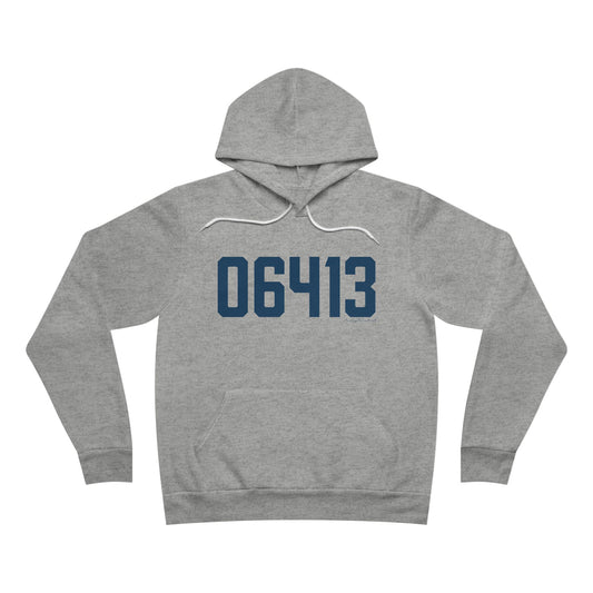 06413 Clinton Connecticut Zip Code Unisex Sponge Fleece Pullover Hoodie