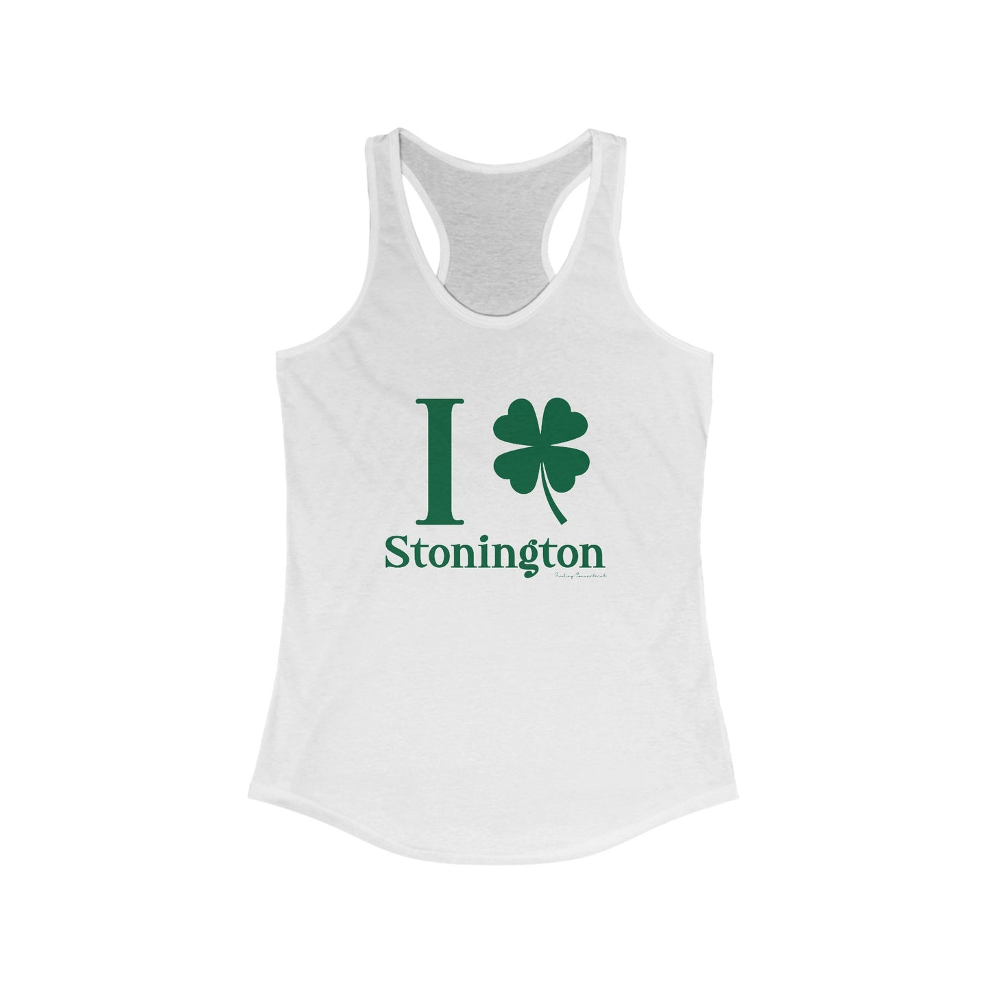 I Clover Stonington Women's Ideal Racerback Tank Top