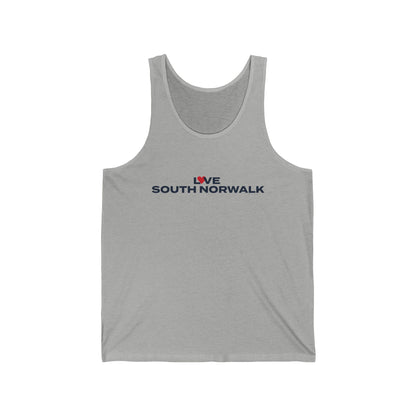 Love South Norwalk Unisex Jersey Tank Top