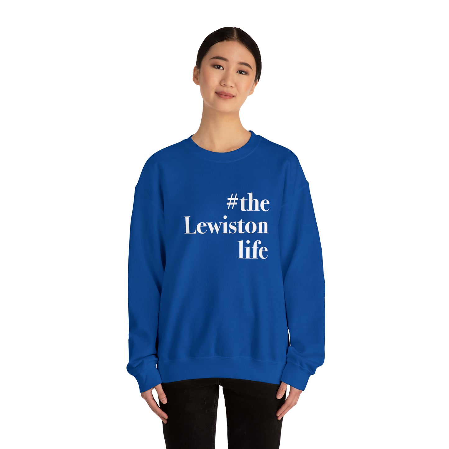 #thelewistonlife Unisex Heavy Blend™ Crewneck Sweatshirt