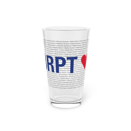 Bridgeport Love Pint Glass, 16oz