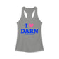 I Heart DARN Women's Ideal Racerback Tank Top