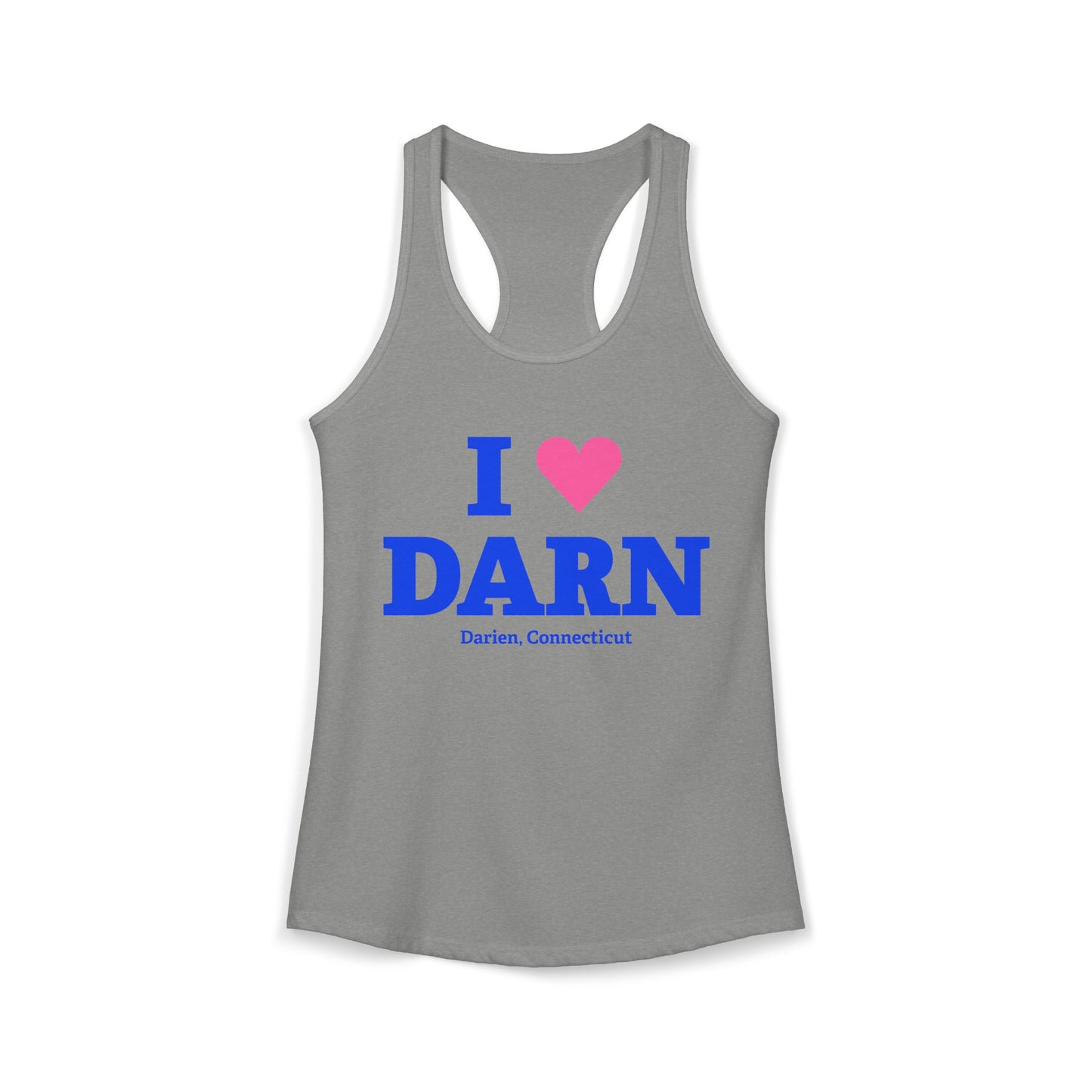 I Heart DARN Women's Ideal Racerback Tank Top