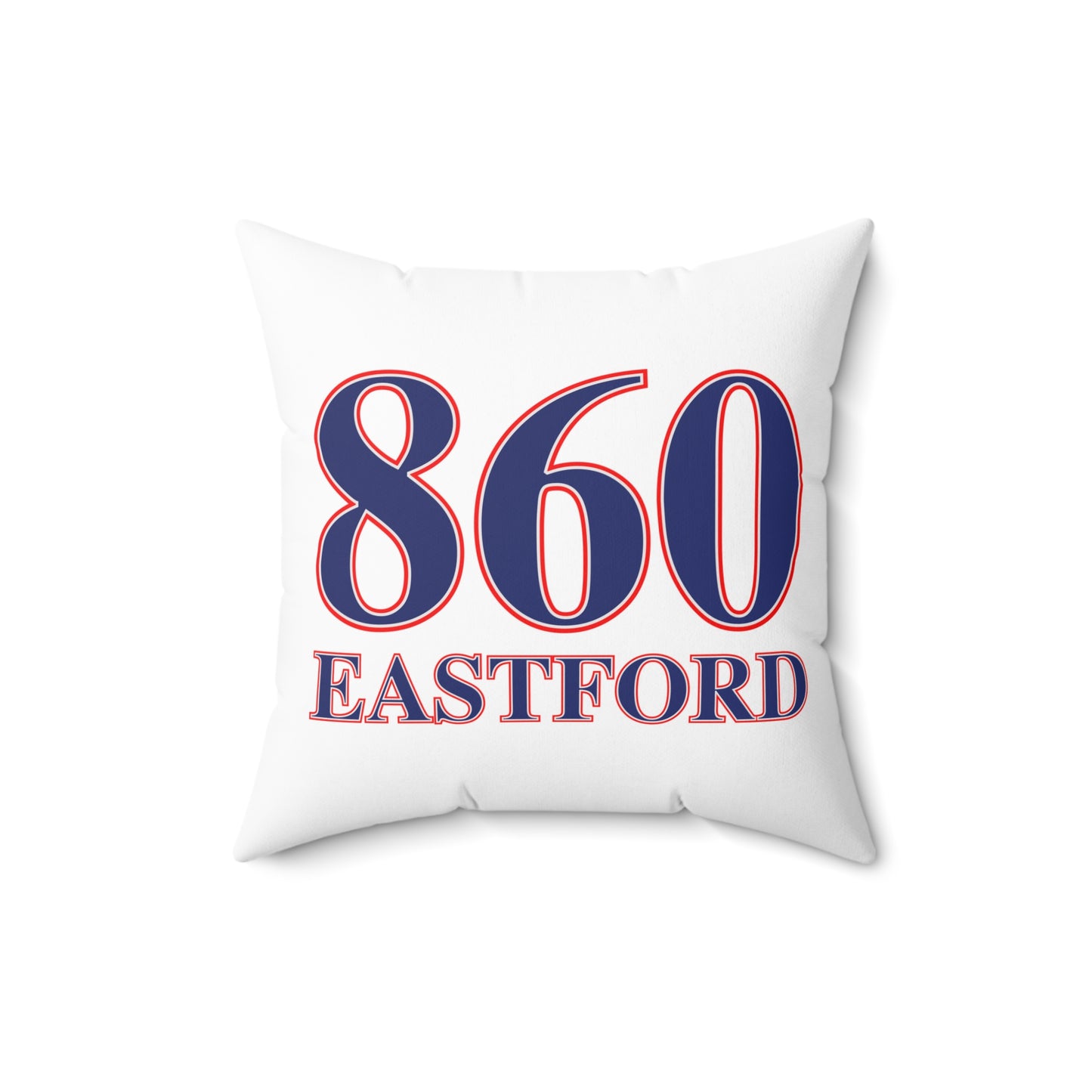 860 Eastford Red, White & Blue Spun Polyester Square Pillow