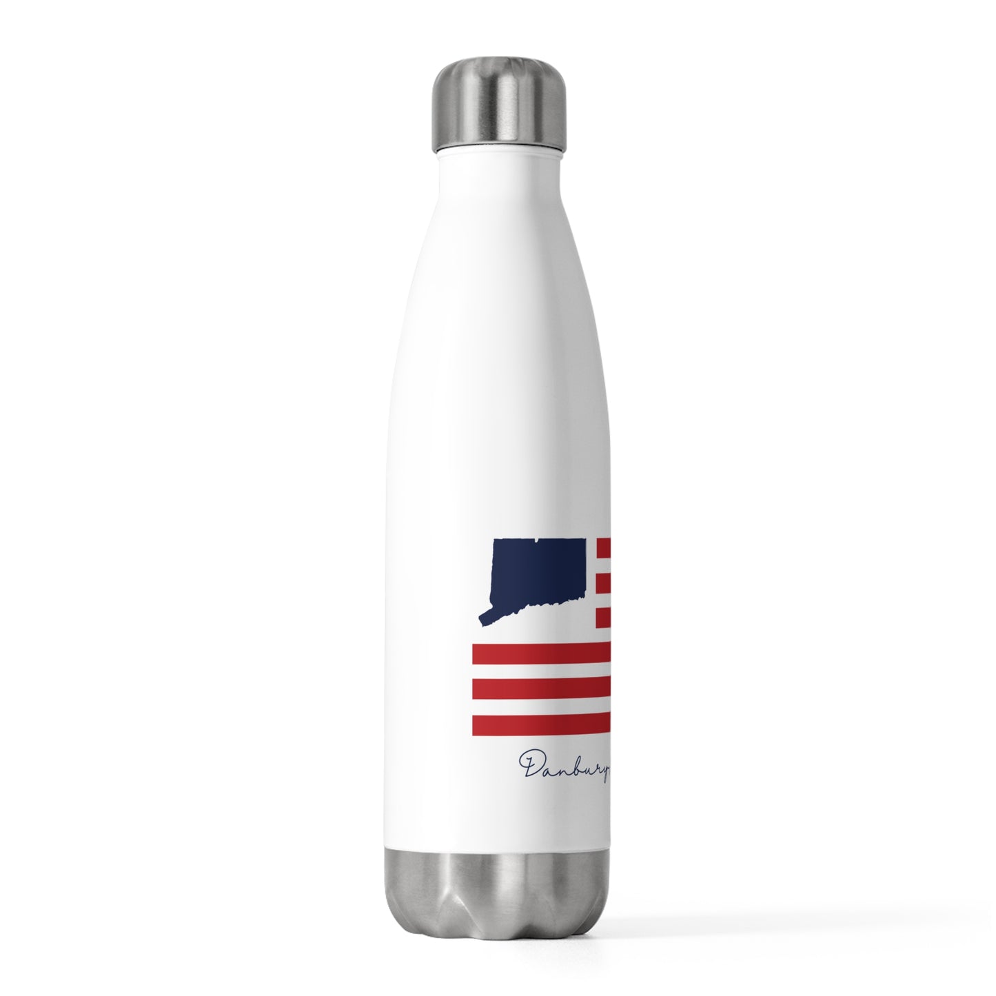 Danbury Connecticut Flag 20oz Insulated Bottle