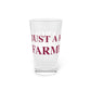 Just a kid from Farmington Pint Glass, 16oz