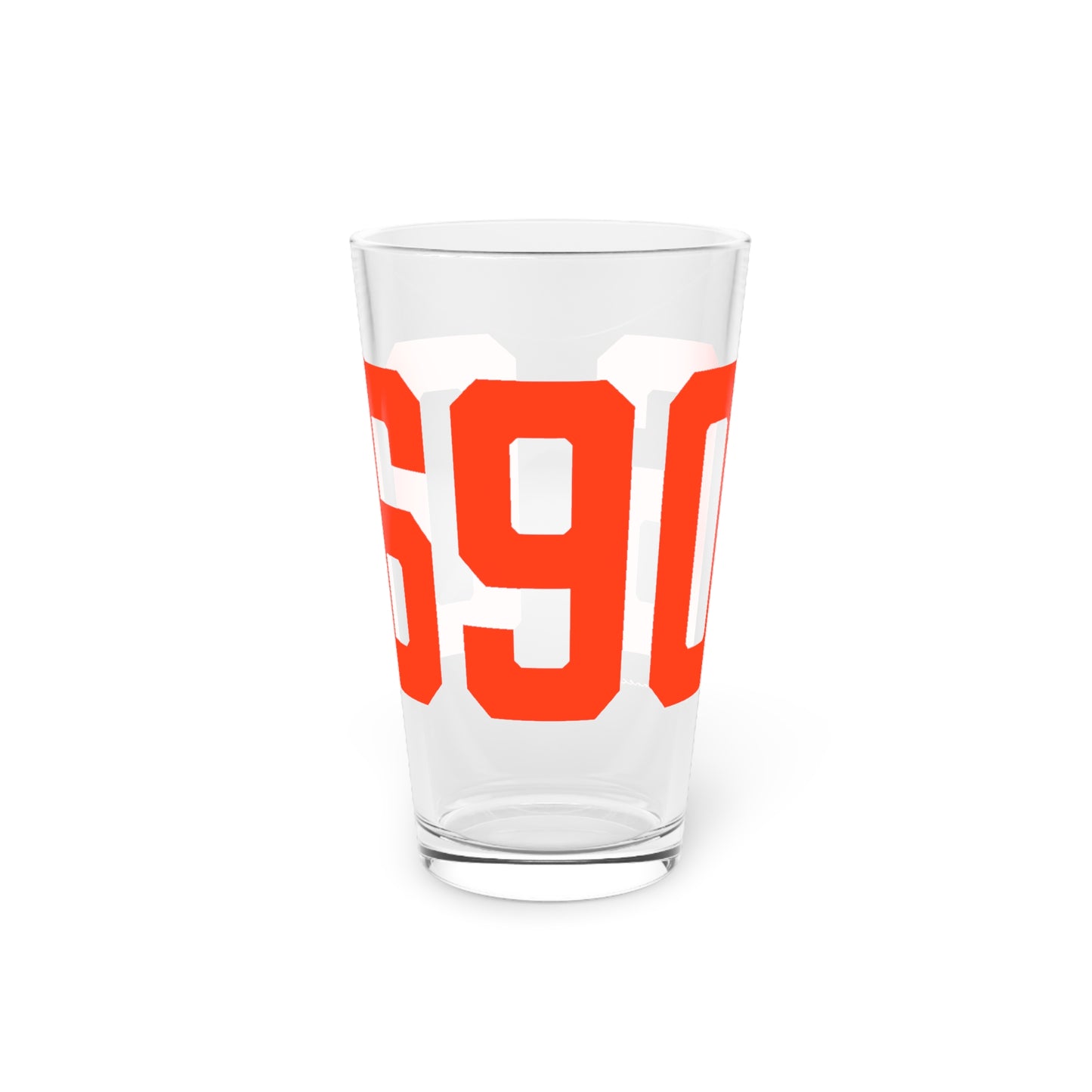 06906 Stamford Connecticut Zip Code Pint Glass, 16oz