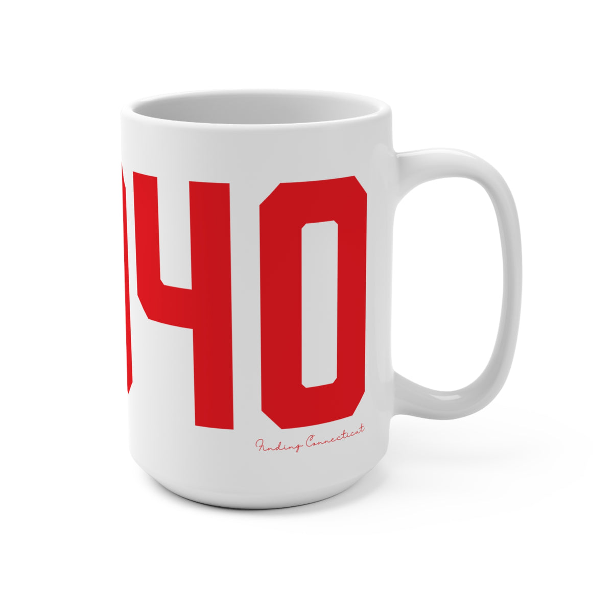 06040 Manchester Connecticut Zip Code Locks Mug 15oz