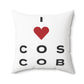 Cos Cob Vision Spun Polyester Square Pillow