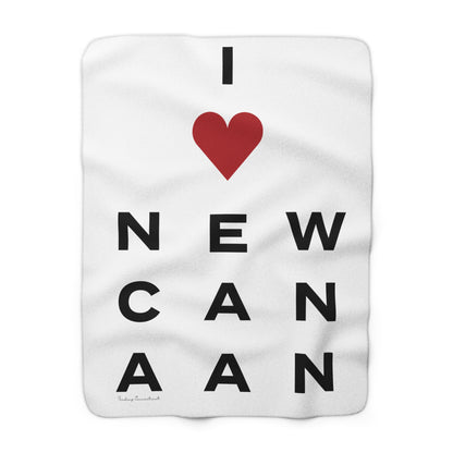 New Canaan Vision  Sherpa Fleece Blanket
