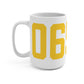 06525 Woodbridge Connecticut Zip Code Mug 15oz
