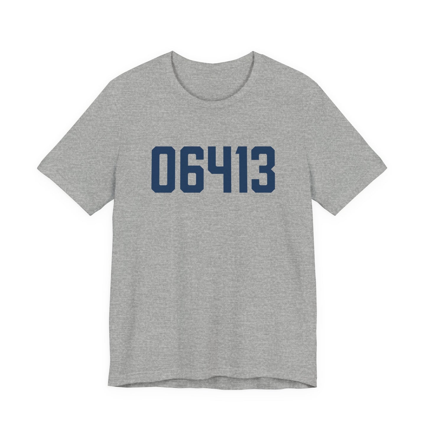 06413 Clinton Connecticut Zip Code Unisex Jersey Short Sleeve T-Shirt