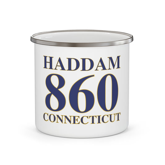 Haddam 860 Connecticut Enamel Camping Mug