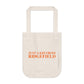 Just a kid from Ridgefield Organic Canvas Tote Bag