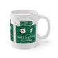 Vintage WCP Exit 66 Sign Mug 11oz