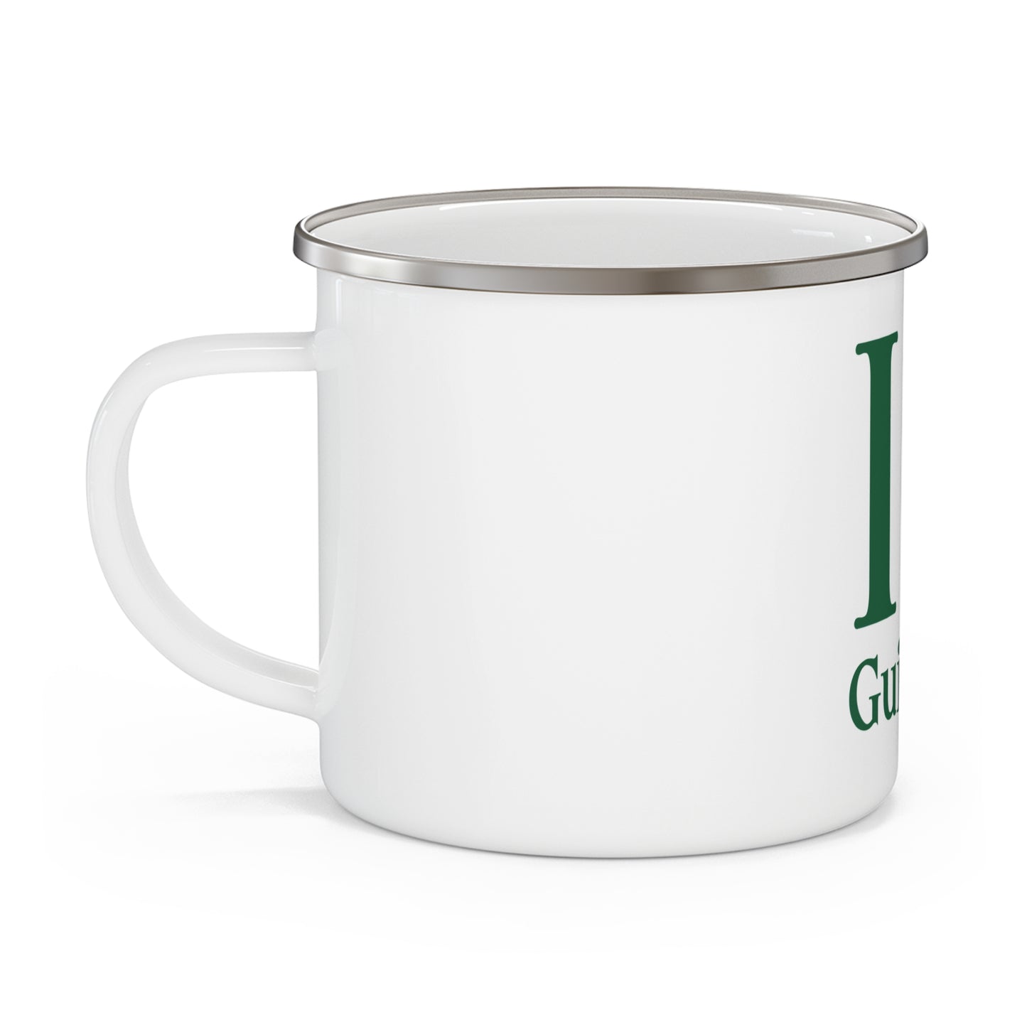 I Clover Guilford Enamel Camping Mug