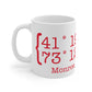 Monroe Coordinates Mug 11oz
