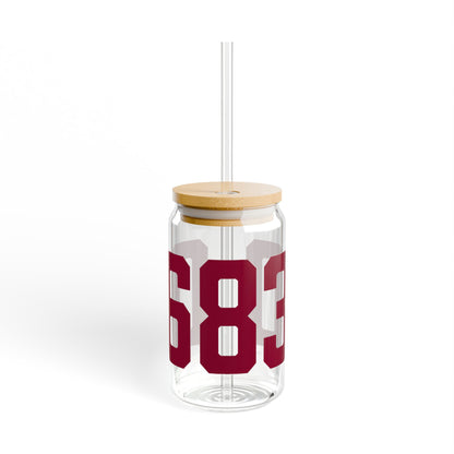 06830 - Greenwich Connecticut Zip Code  Sipper Glass, 16oz