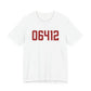 06412 Chester Connecticut Zip Code Unisex Jersey Short Sleeve T-Shirt